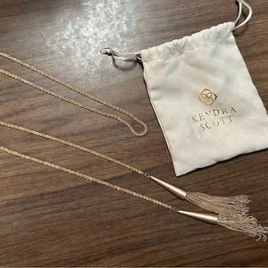 Kendra Scott Rose Gold Phara Necklace